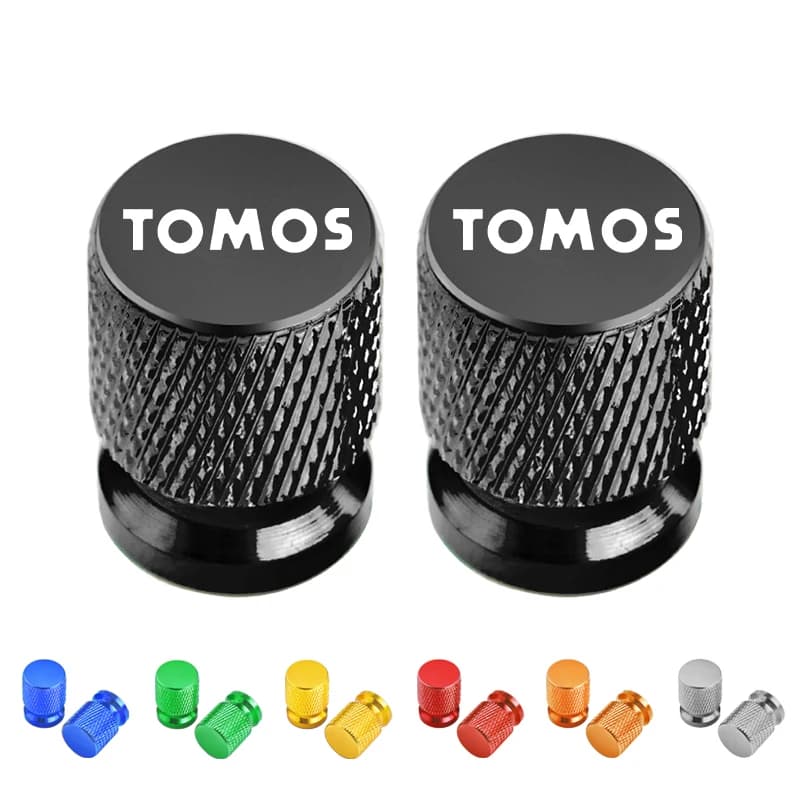 2 Pezzi Tappi Valvola Pneumatici Moto per Tomos Nitro Arrow Sprint LX Streetmate R A35 Racing TT Accessori Tappi Aria per Pneumatici