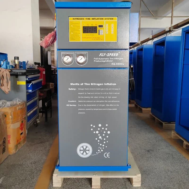 FS-4000L Automatic Car Care Equipment Tyre Inflator and Nitrogen Generator for Vehicle Tire Filling Machine