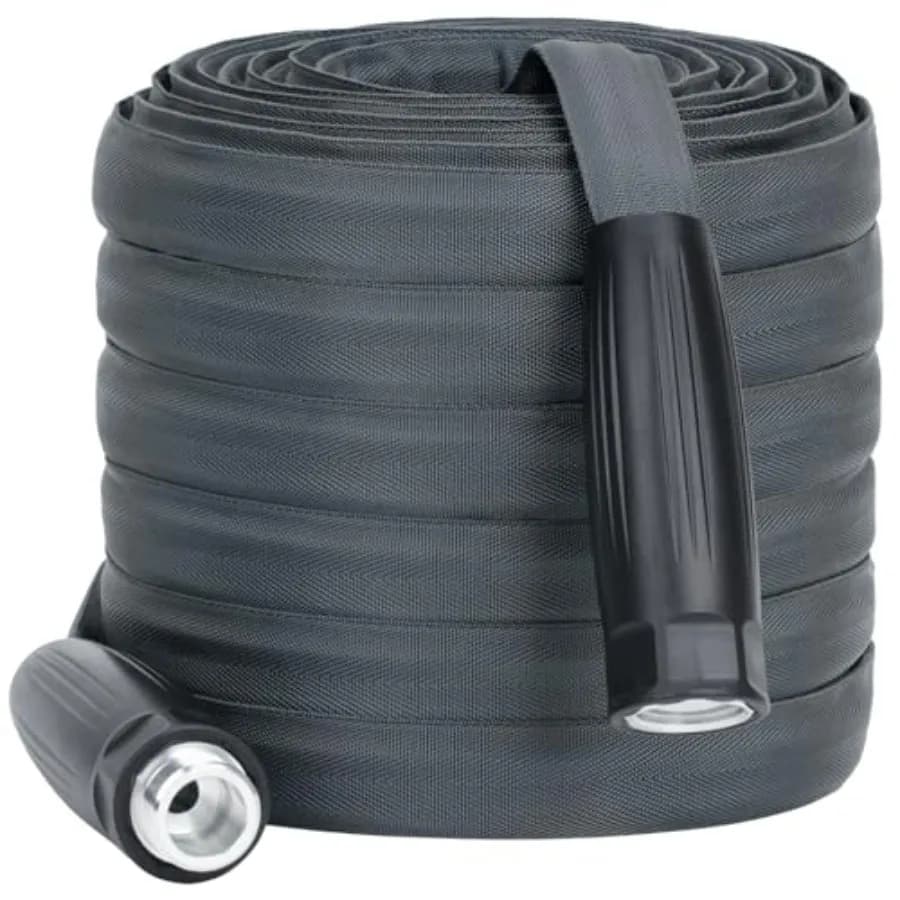Lightweight Garden Hose 25 ft Ultra Flexible, Kink-Free for Outdoor Water Hose Non-Expanding, Burst-Resistant, Heavy Duty RV Ho