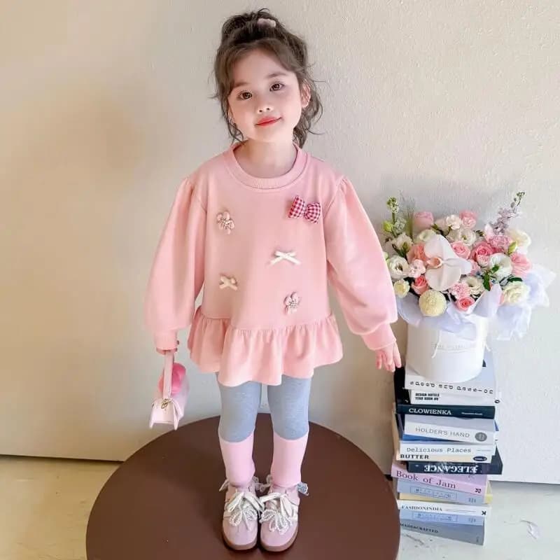 Moda Set da 2 pezzi Abbigliamento per bambini Kawaii Cappotto casual imbottito Abbigliamento da esterno Set da donna Studente elementare Ragazza da uomo