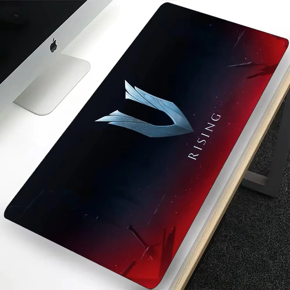 V Rising Large Gaming Mouse Pad Computer Mousepad PC Gamer Laptop Mouse Mat Office Mausepad XXL tappetino per tastiera in Silicone tappetino da scrivania