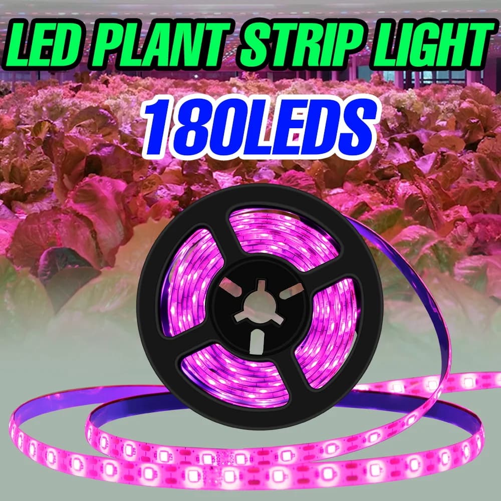 USB Complete Mirror Lamp for Indoor Cultivation, 5V Plant Lighting, Serra, Semi, Vase Flowers, Box Growth