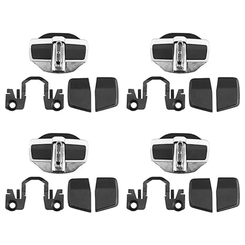 4 Set di Stabilizzatori per Porte TRD, Protezioni per Serrature, Coperture per Fermi Porta per Nissan Patrol Teana Toura-N29R