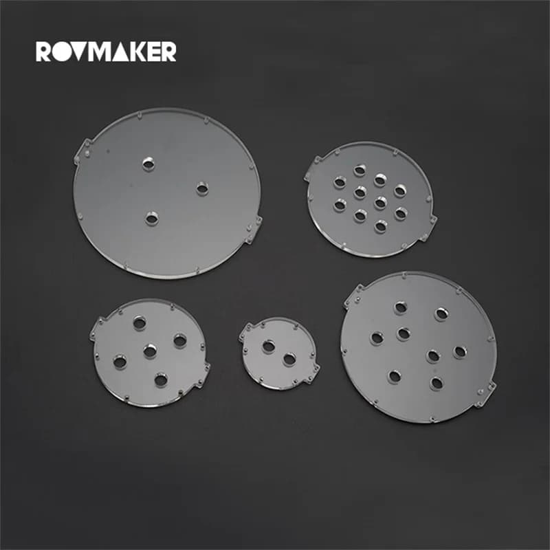 ROVMAKER Pannello di copertura della cabina sigillato in acrilico Parti del portello del robot subacqueo per il tappo terminale del sottomarino ROV