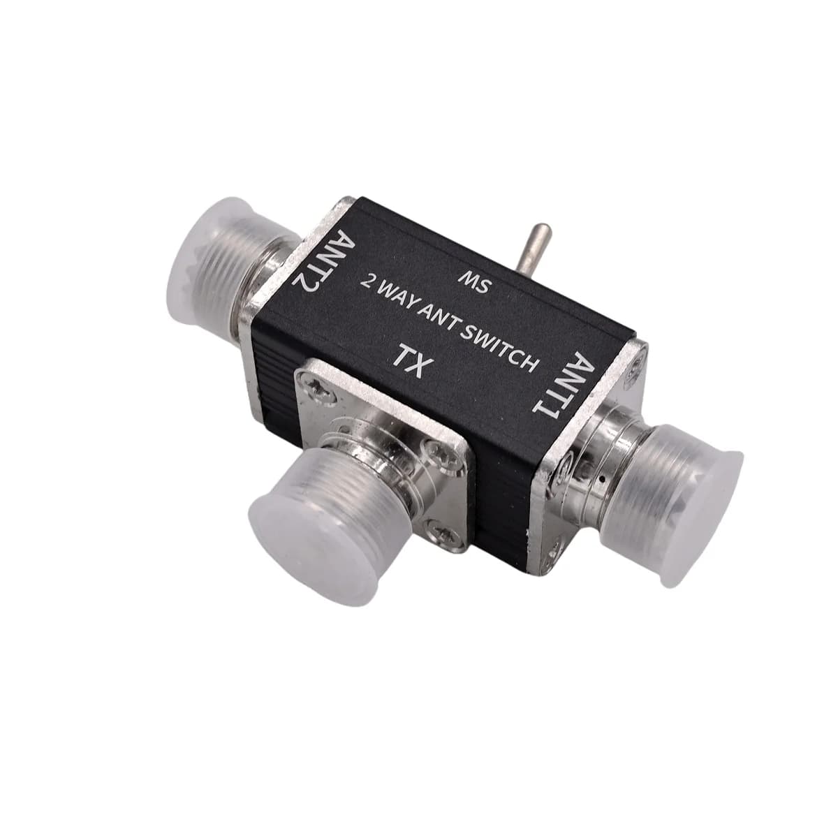 2 Way Antenna Coaxial Switch 100W 1-50MHz Optional SO239 BNC Connector for CB HF VHF Ham Radio TV Satellite Signal Splitter