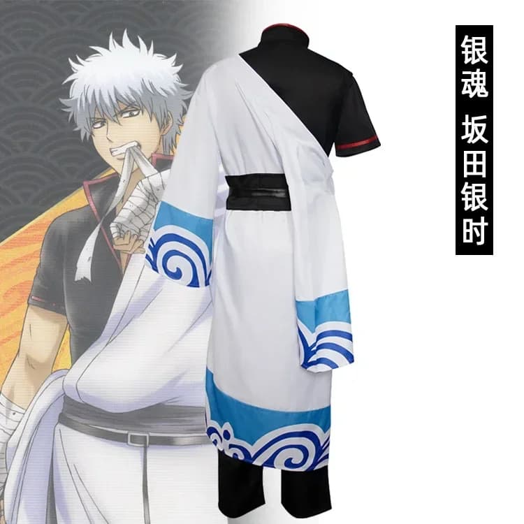 COS Sakata Silver Time Silver Sang Ayin COS Clothing and Wig Wanshiwu Silver Sang COSPLAY Clothing