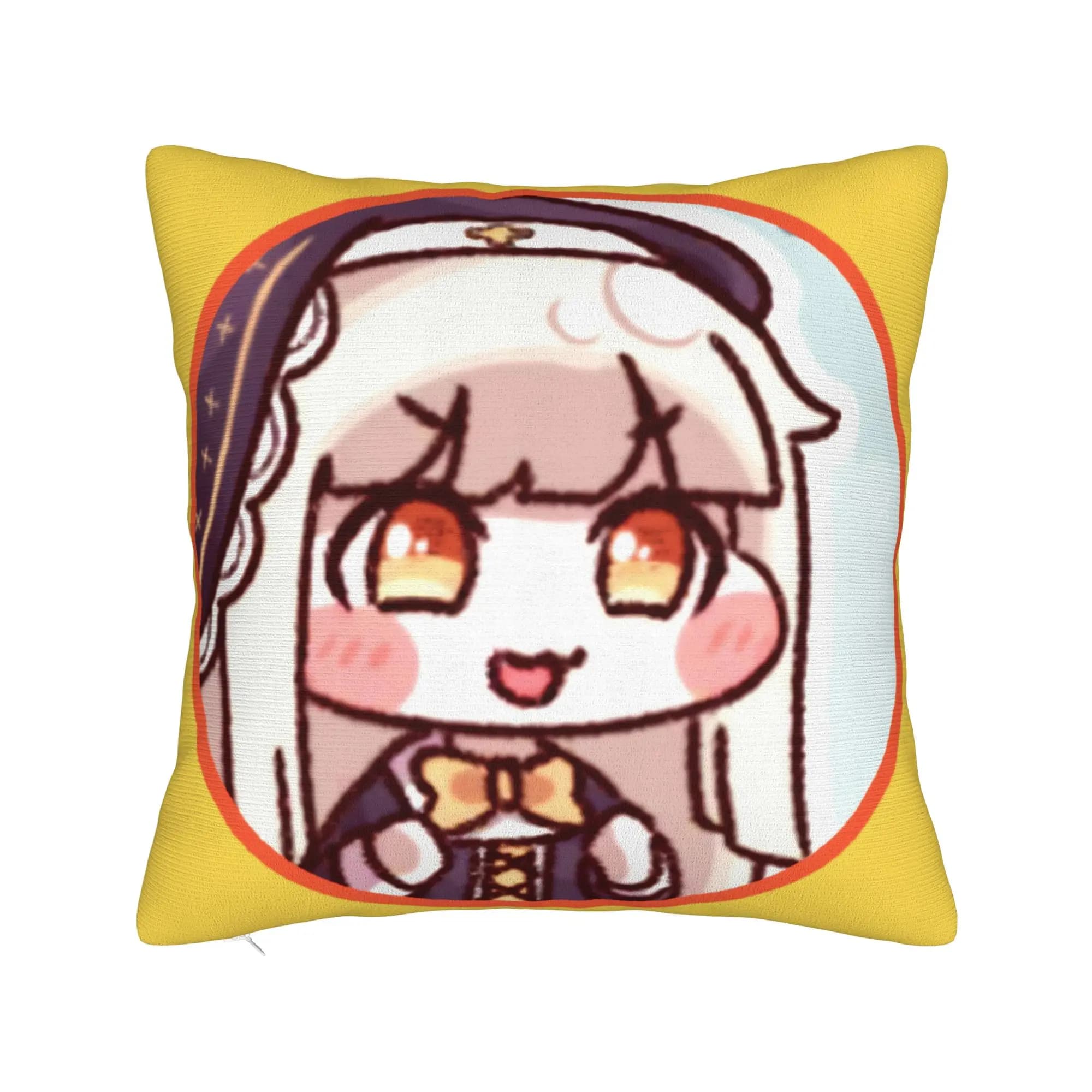 Trickcal C-Chibi Go Games Accessori per federe, fodera per cuscino morbida, regalo, fodera per cuscino decorativo, per letto, multi-misura