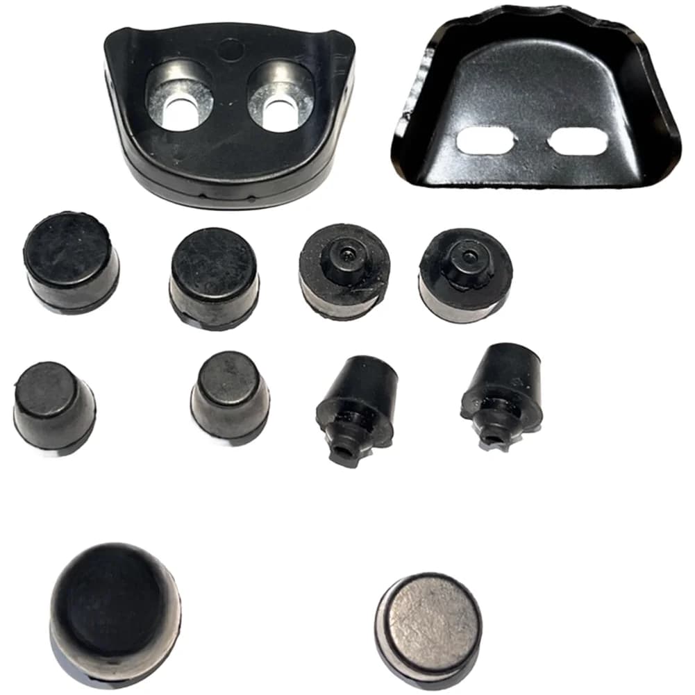 12 Pezzi Fermaporta in Gomma Nera per Mitsubishi Pajero Montero V31 V32 V33 V43 V45 V73 V77 V93 V97 Montaggio Diretto