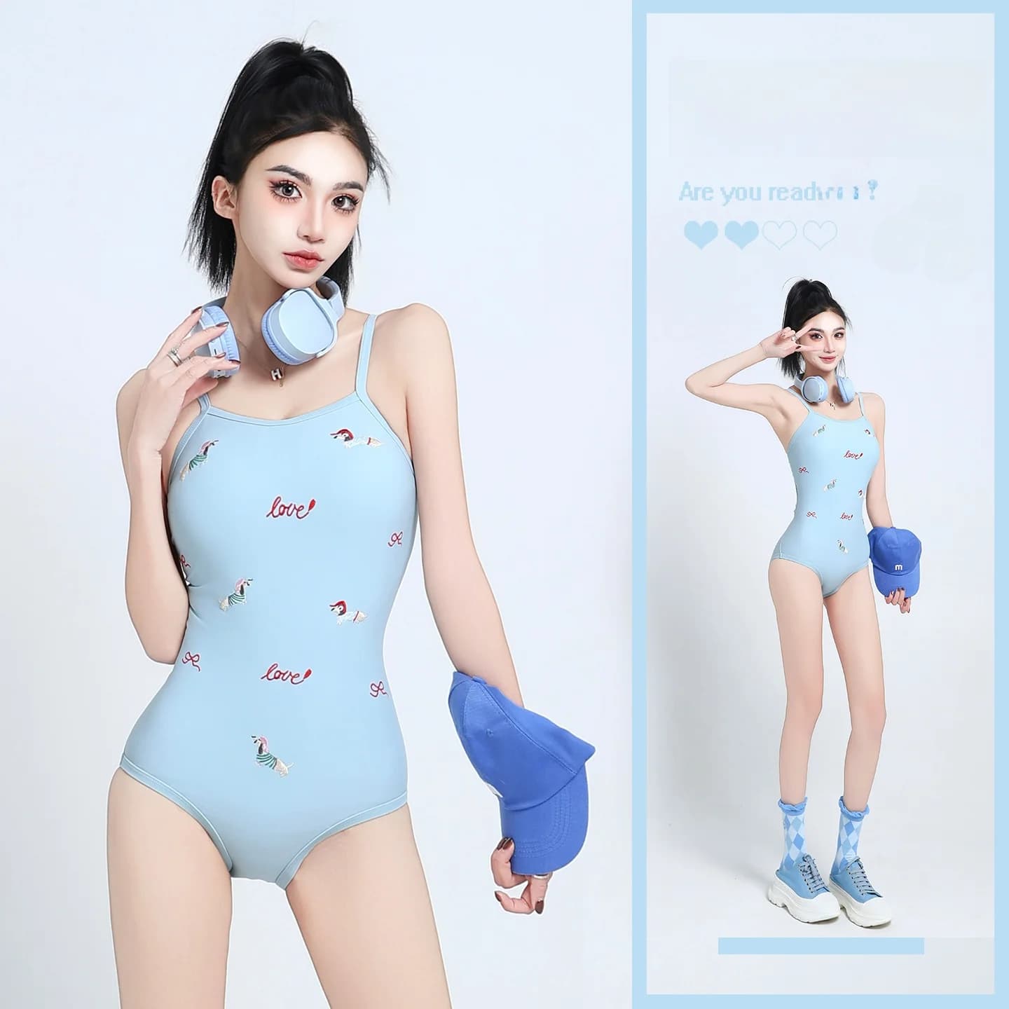 Nuovo Costume da Bagno Intero da Donna 2026 con Ricami Squisiti, Sensazione di Lusso, Stile Racing, Bellissimo e Professionale per l'Allenamento
