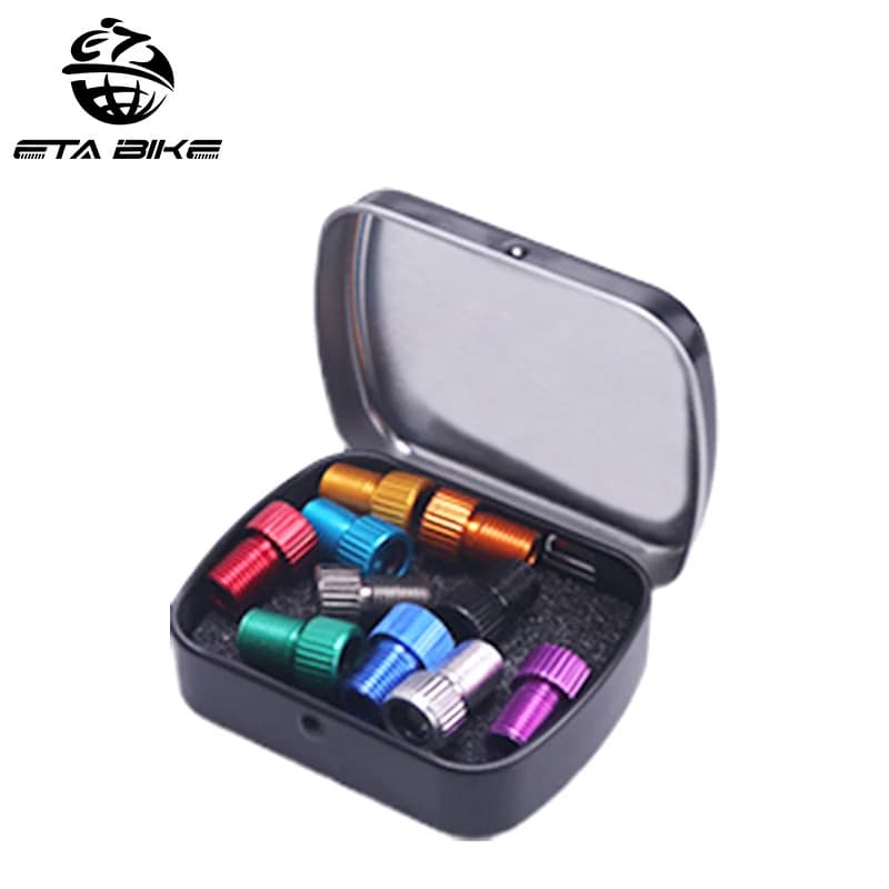 10 pezzi adattatore valvola bici Presta a Schrader ruote ugello gas convertitore tubo strumenti pompa bicicletta ugello pompa aria strumenti tubo