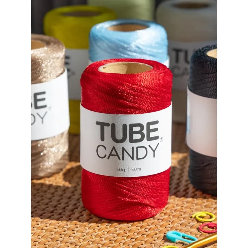 15 Tipi di Filo Intrecciato in Poliestere 100% da 50g, per Borse e Cappelli Lavorati all'Uncinetto, Adatto per Uncinetto da 5.0mm