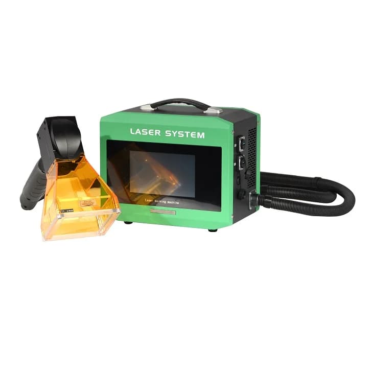 2023 New portable 20W 30W portable fiber laser engraving machine for plastic metal