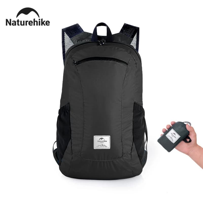 18 Liter Naturehike Camping Backpack Ultralight Portable Waterproof Nylon Bags Sports Hiking Backpack For Men Outdoor