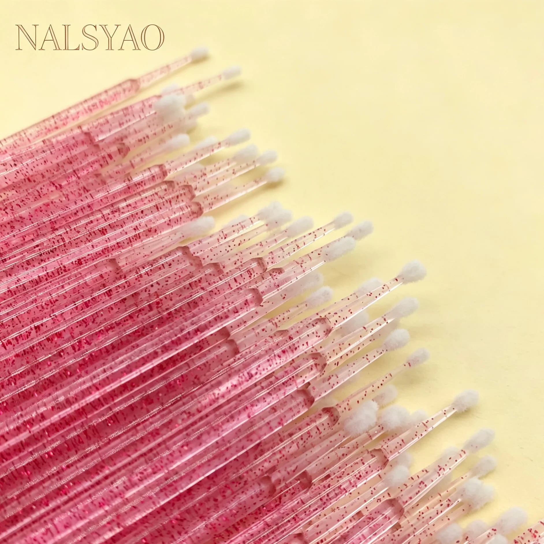 Commercio all'ingrosso 300/500PCS Rimozione Tampone Micro Spazzole Spazzola per pulizia Ciglia usa e getta Estensione ciglia MicroBrush per ciglia