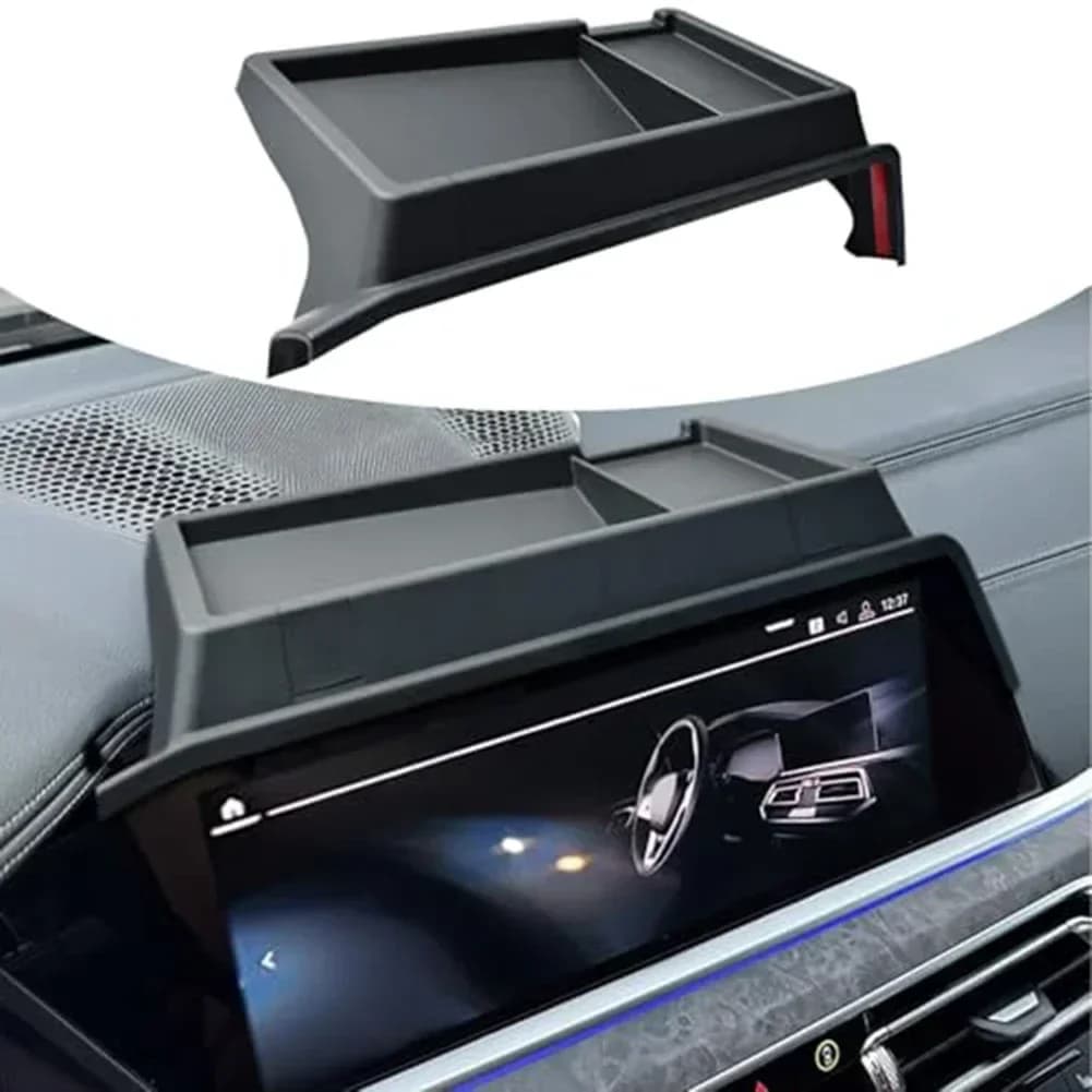 Scatola di immagazzinaggio per auto in plastica 30*8*7 cm per BMW X5 G05 per X6 G06 per X7 G07 2019-2022 Car Center Console cruscotto vassoio organizzatore