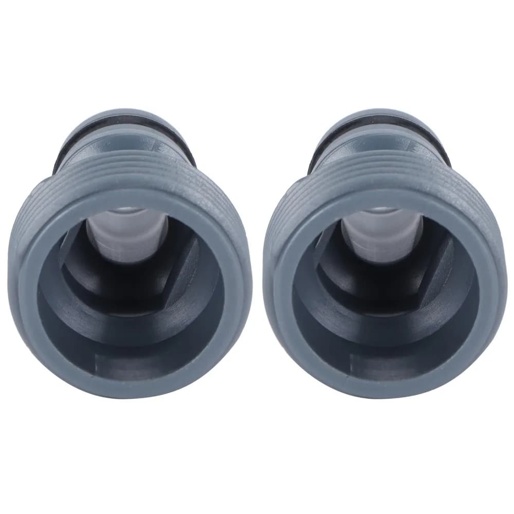 4PCS G3/4Male Thread Garden Hose Quick Connector Plastic Quick Release G3/4 Male ThreadConnector Black Grey