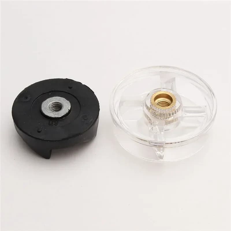 Ingranaggio di Base trasparente/nero e ricambi per ingranaggi in gomma pezzi di ricambio per gomma plastica proiettile magico durevole