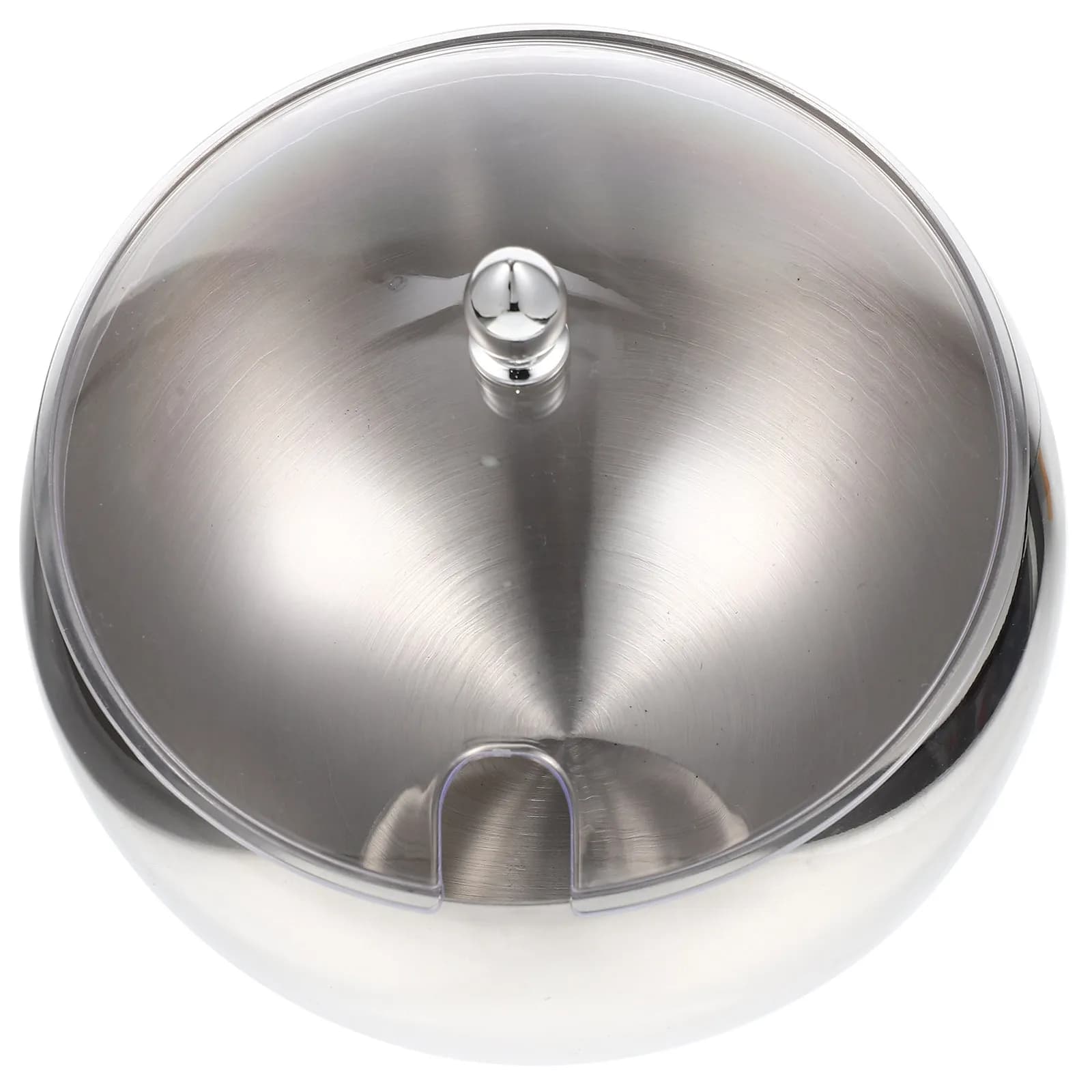 Large Stainless Steel Bowl Multipurpose with Oblique Edge, Kitchen Food Container, Salad Bowl, Fruit and Snack with Cover