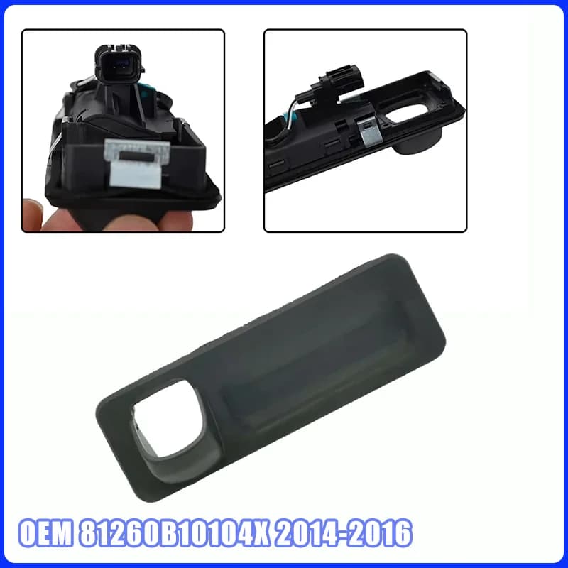 1pc OEM 81260B10104X 2014-2016 Per Hyundai Per Genesis Maniglia di Blocco del Coperchio del Tronco Esterno Con Telecamera di Backup Fit 4 Porte Berlina