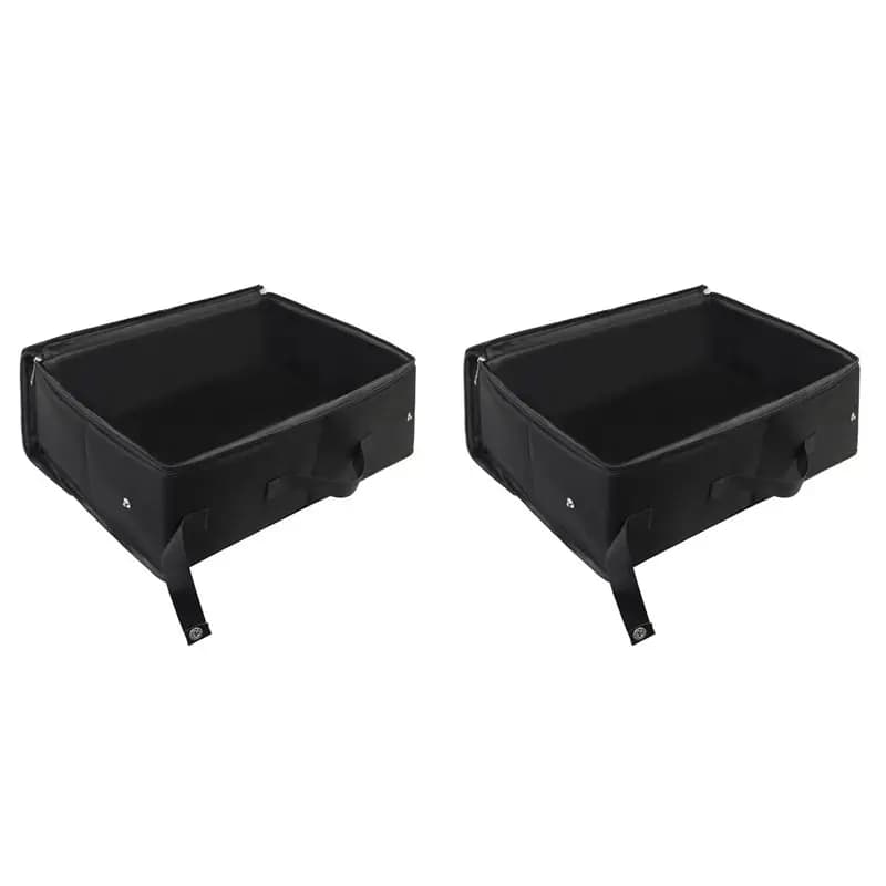 CYCLI-2X Portable Litter Box With Lid, Leak-Proof Collapsible Cat Litter Box Great For Travel Hotel Stays And Road Trip