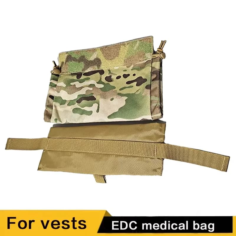 Rotolo tattico per traumi, gilet da caccia medico EDC Quick Belly Pack GEA, kit di pronto soccorso personale