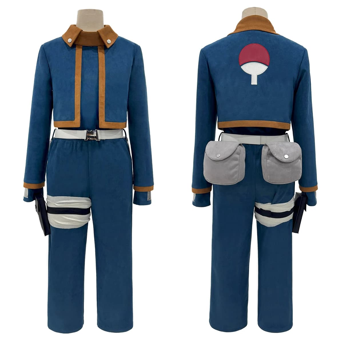 HOLOUN Anime Uchiha Obito Costume Cosplay Top Shirts Marsupi Animation Convention Halloween Christmas Version Adults