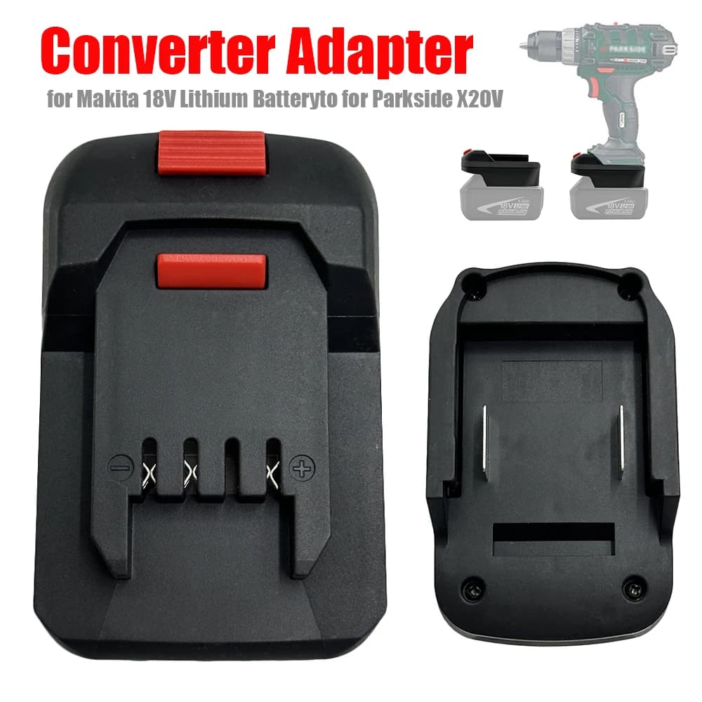 Battery Adapter for Electric Tool Adapter for Makita to Lidl Parkside X20V Lithium-ion Battery Adapter Electric Tool