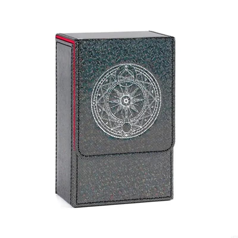 PU Leather Tarots Card Storage Case Tarots Card Box Divination Storage Case
