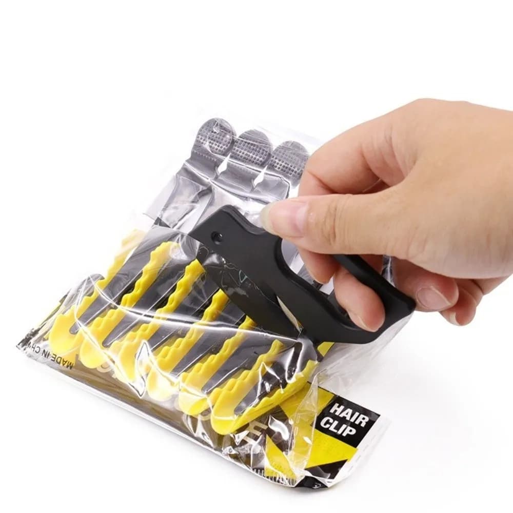 Multipurpose safety box with portable gift card cutter with hidden sharp blade