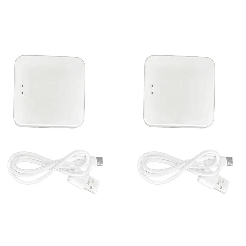 2X Tuya Graffiti Smart Wireless Bluetooth Gateway Bluetooth Lock Light Switch Repeater Connect Wifi Bluetooth Gateway-Y41A