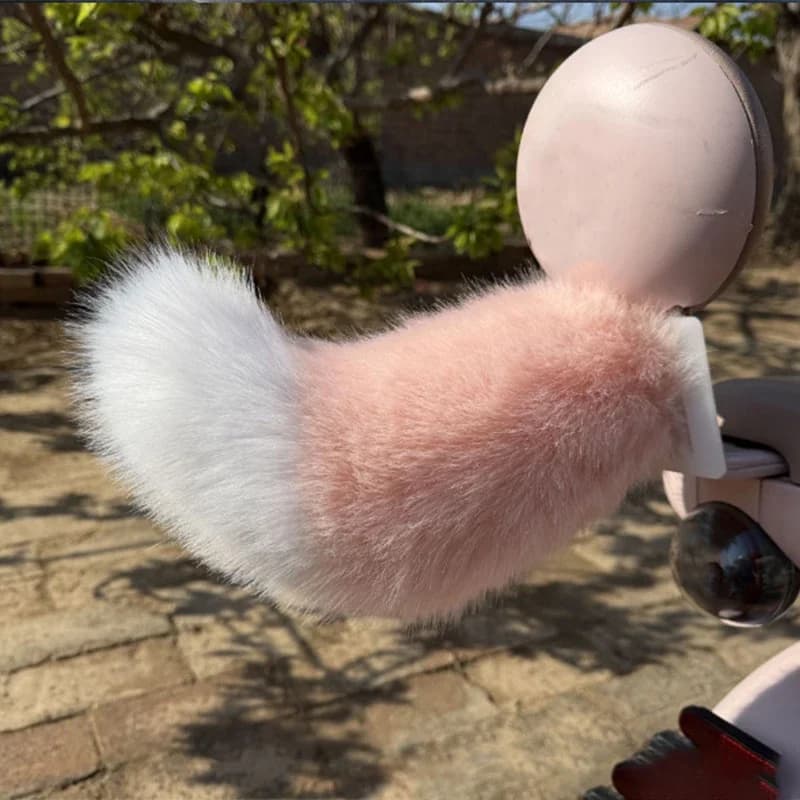 Coda Elettrica in Peluche con Telecomando, Coda Mobile Oscillante per Auto, Feste, Cosplay, Accessorio per Costume, Decorazione Domestica Soffice