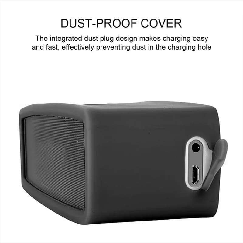JABS-Per Boses Sound Link Mini 1/2 Altoparlante Bluetooth senza fili Custodia protettiva in silicone Custodia anticaduta antiurto