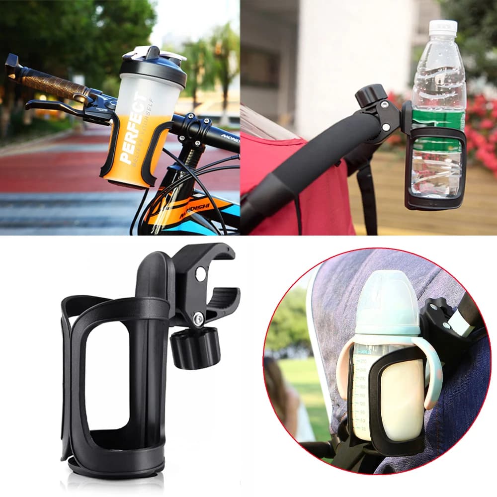 Portabevande universale, portabicchieri per passeggino, per supporto per bottiglia d'acqua owala, per accessori per tazze Stanley, per carrelli per biciclette, camminatori