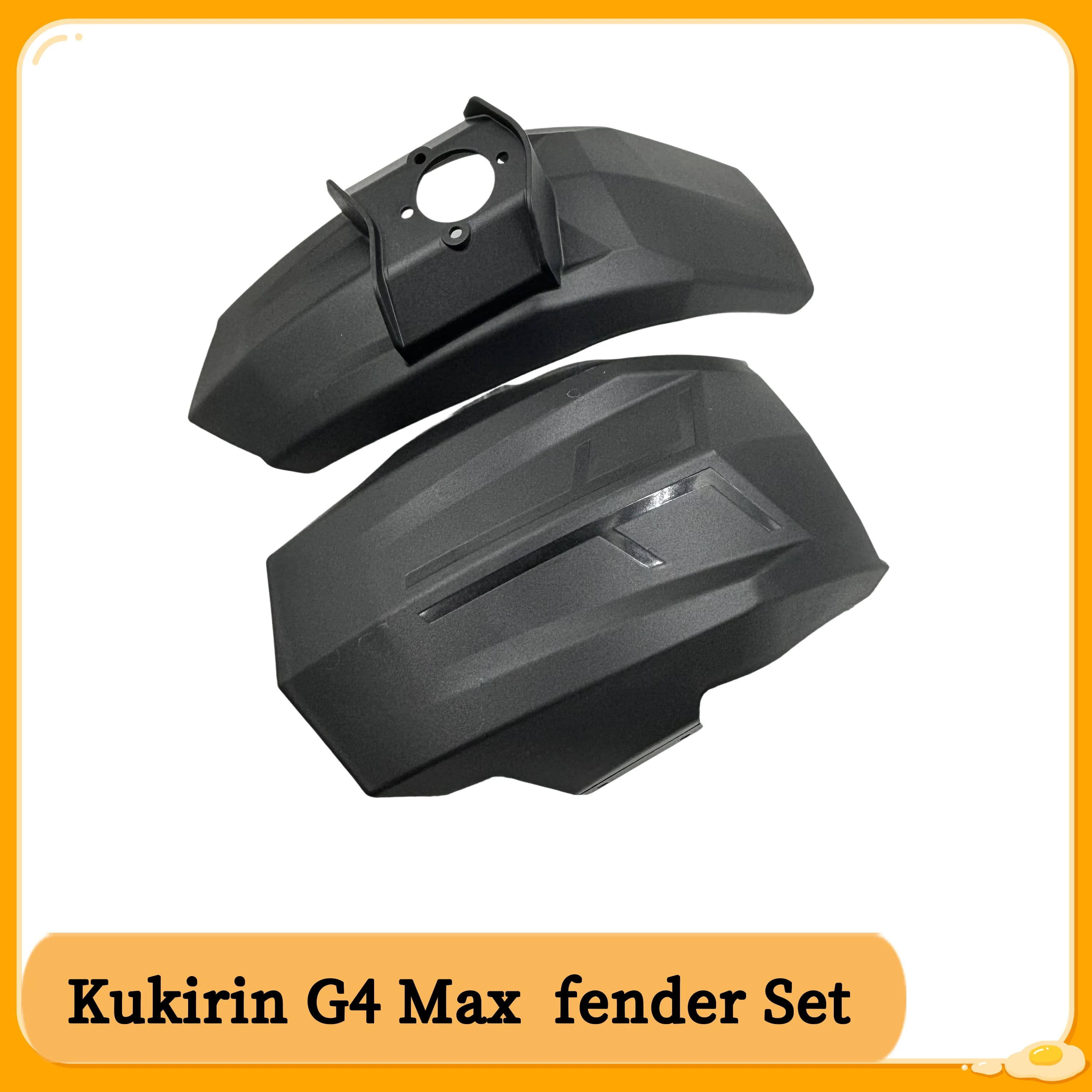 Origianl KUGOO Kukirin G4 MAX Parafango anteriore e posteriore Ruota scooter elettrico Parafango anteriore posteriore Pezzi di ricambio, pezzo di ricambio Kukirin