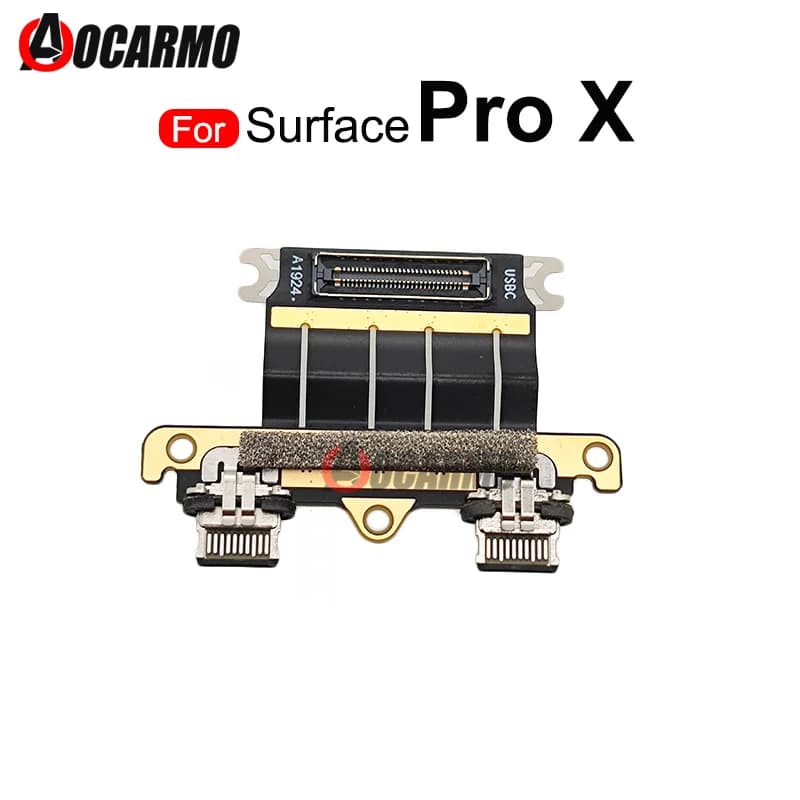 USB C A1924 TP Port Connection Flex Cable For Microsoft Surface Pro X (1876) Replacement Parts