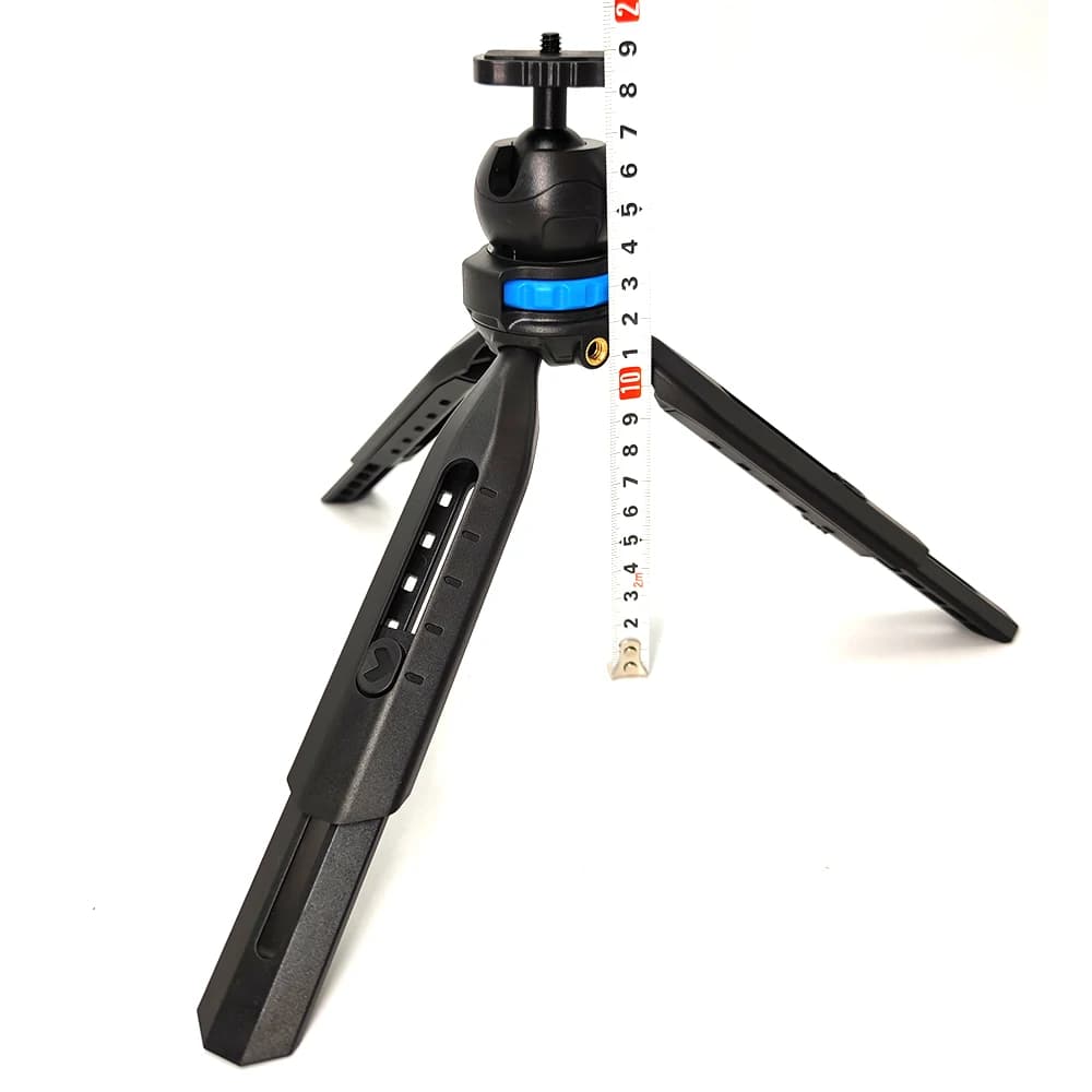 Treppiede a spirale da tavolo per supporto binoculare per telescopio da viaggio con supporto per clip per telefono per fotocamere