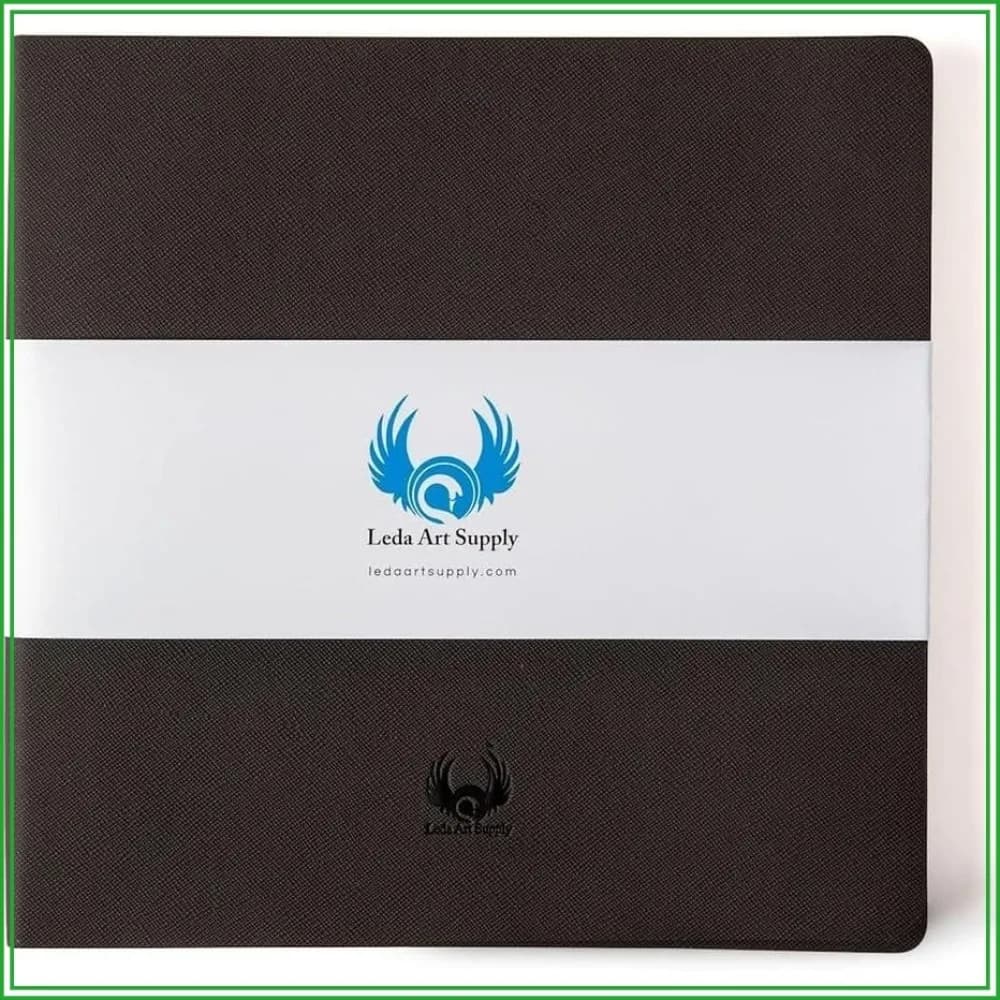 Square Sketchbook, 8.3x8.3 Inches, 160 Tear-Resistant Pages, Lies Flat, for Ink, Watercolor, Pen, Pencils, Medium Size