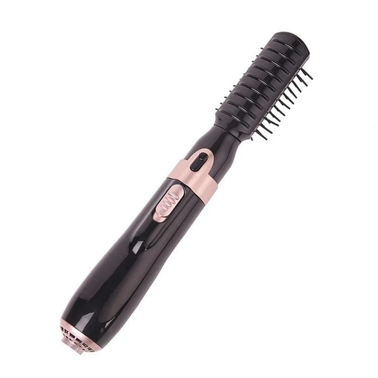 Spazzola ad Aria Calda Ionica 4-in-1 2026, Pettine Multifunzione per Lisciare e Arricciare i Capelli