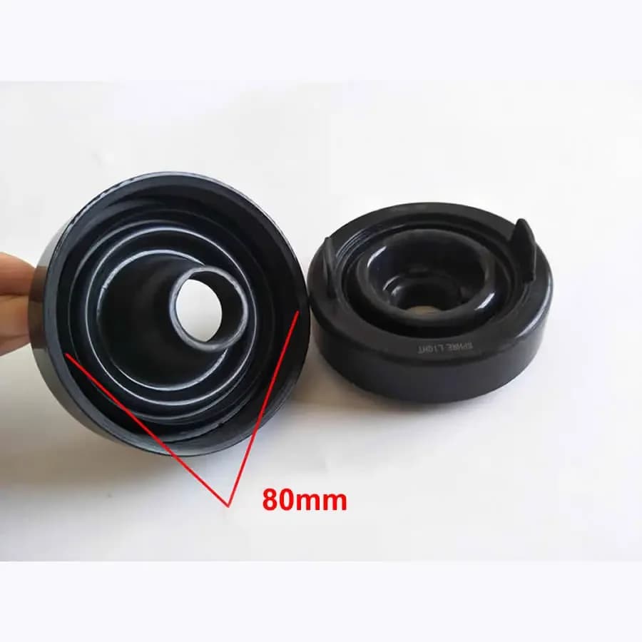 Per Toyota Yaris Yaris L Faro Copertura antipolvere Tappo di tenuta In gomma Impermeabile Antipolvere Faro Coperchio Diametro interno: 80mm