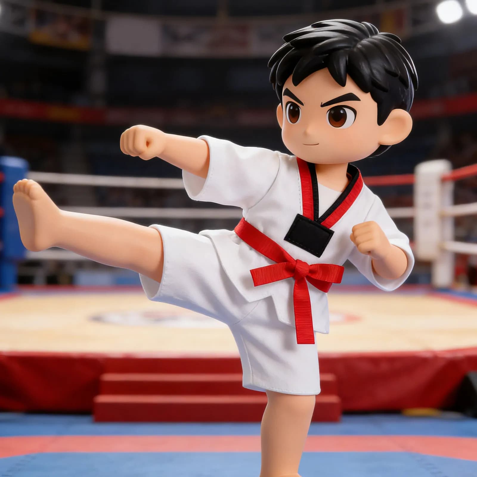 Set di Abbigliamento per Arti Marziali per Peluche da 10-12 Pollici, Uniforme Karate con Cintura, Costume da Orso Taekwondo per Giochi di Ruolo
