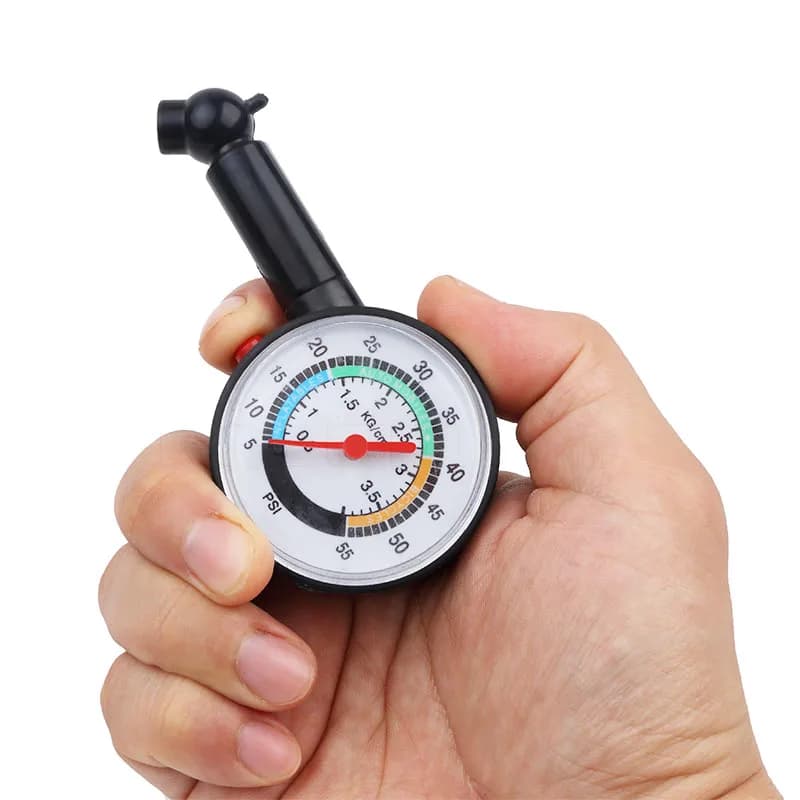 Air Pressure Gauge Tester for Wheel Tires Mini Portable Car Motor for Car Truck Bike Tire Pressure Gauge Car-styling