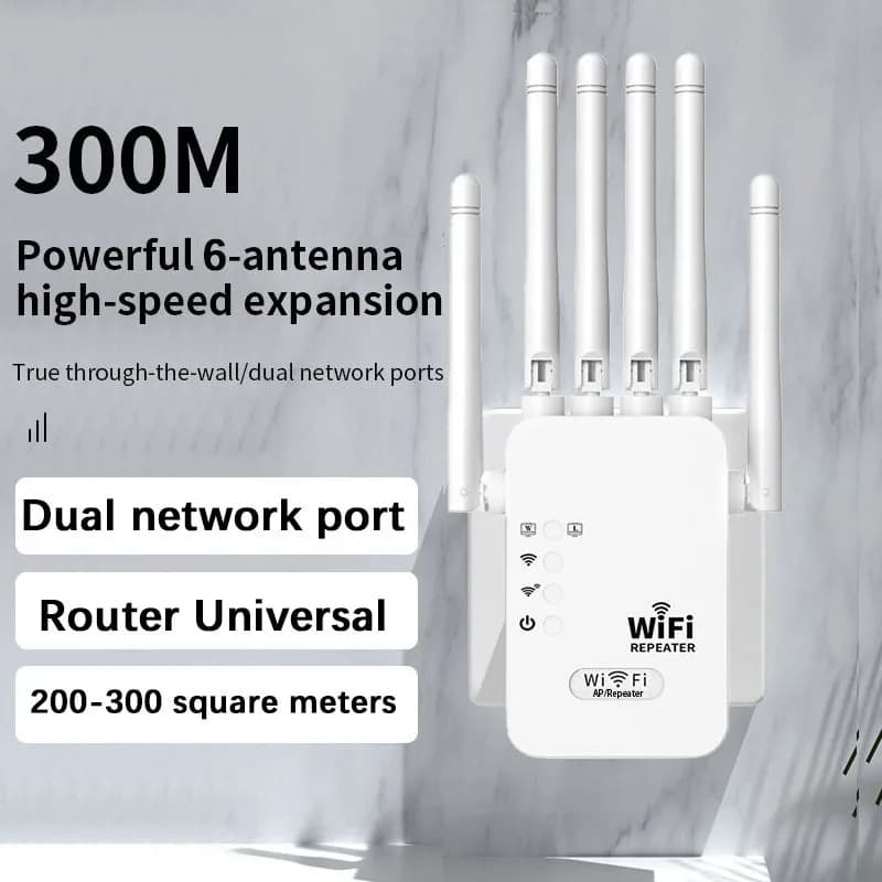 Il potenziatore di espansione dell'amplificatore di segnale WiFi espende la ricezione del ponte del ripetitore del router domestico di rete wireless
