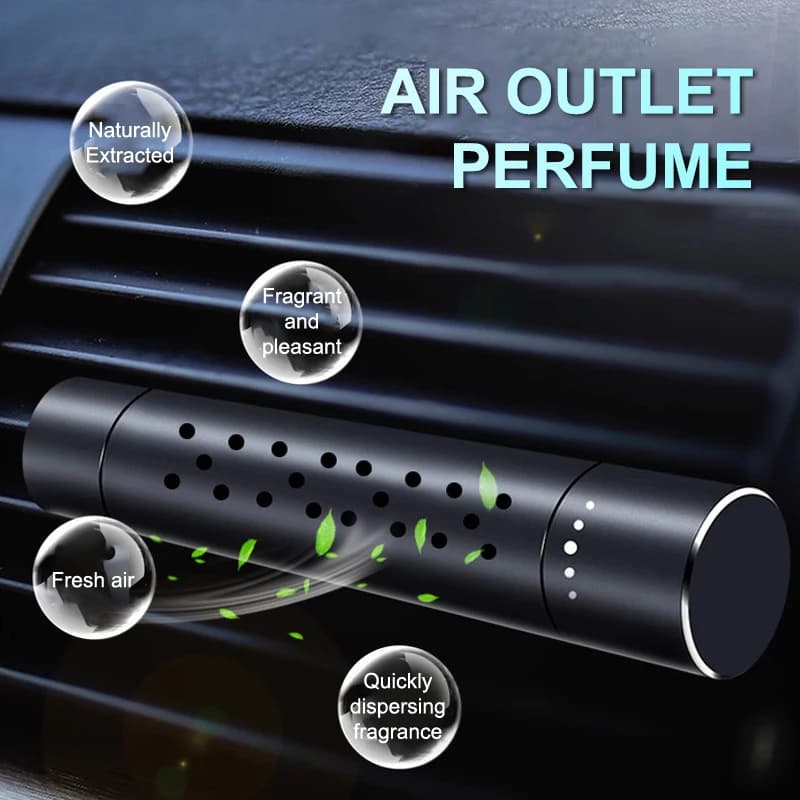 1Set Auto Fragrance Deodorant Odore Aromatherapy Shoe Clip Perfume With 5 Pz Refill Sticks Car Interior Accessories