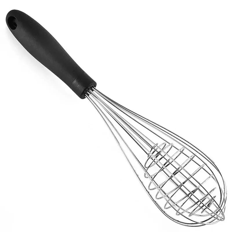 Acciaio inossidabile + manico TPR Frullino per le uova Palloncino da cucina Frusta a filo Mixer Schiumatore per cucinare Cottura Miscelazione Frusta Agitazione