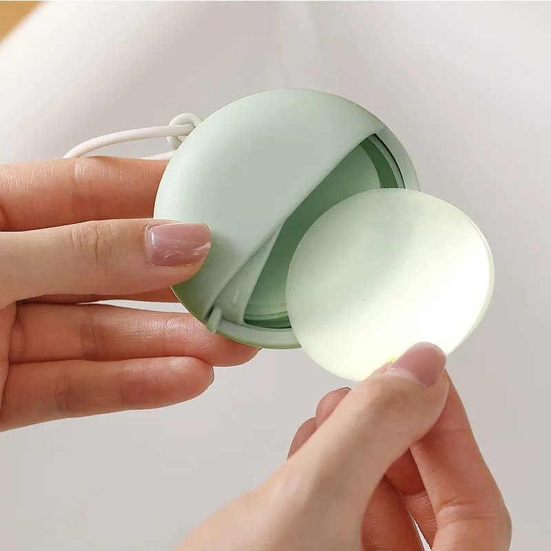 Portable Travel Soap Tablets Water Activated Hand Washing Disposable Soap Paper Sheets Hygiene Cleaning Tablets Family Organizer