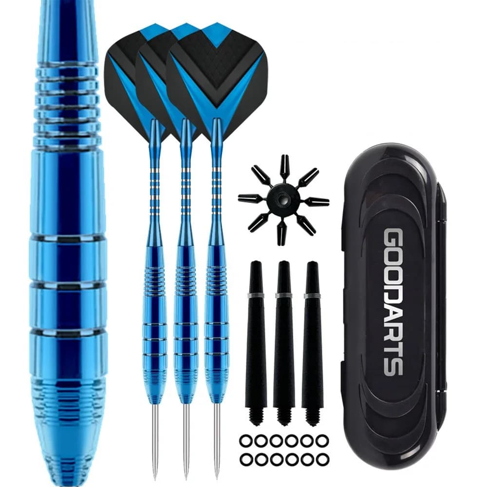 3 Pcs/Sets of Darts Professional 24g Steel Tip Dart with Aluminium Shafts Nice Dart Flights High Quality for Dartboard Game