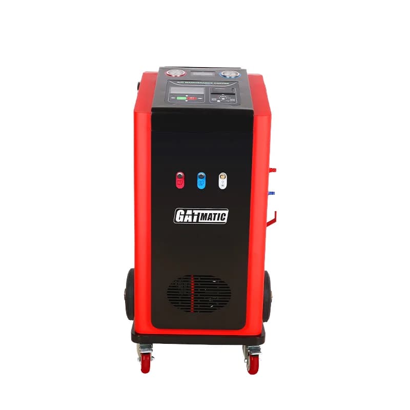 GATmatic CE Certified New Car A/C Service Station Automatic Refrigerant Recycling Recovery Vacuum Recharging Machine