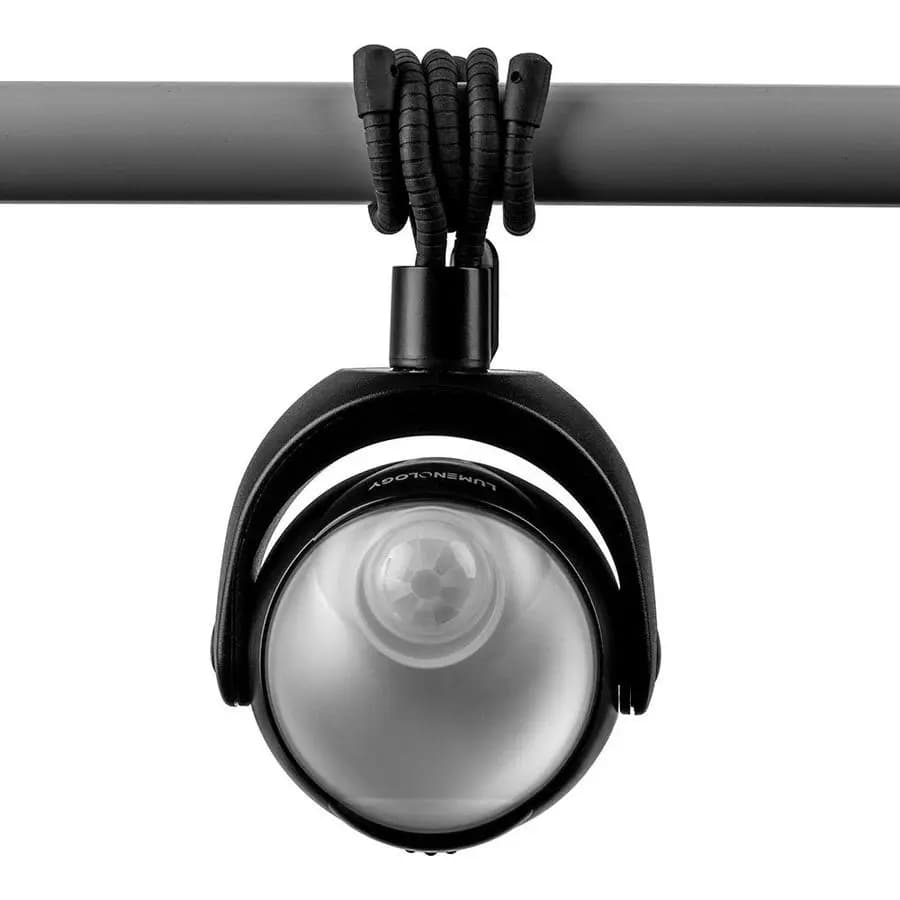 Luce LED Portatile con Sensore di Movimento Lumenology, 148 Lumen, Raggio di Rilevamento di 4 Metri e Base Treppiede Flessibile con Magnete