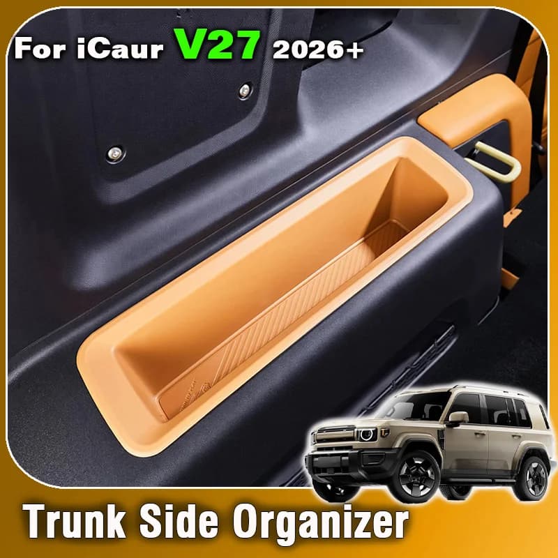 Organizer Laterale per Bagagliaio Auto Chery iCar iCaur V27 V 27 2026, Kit Accessori per Modifica Interni Auto
