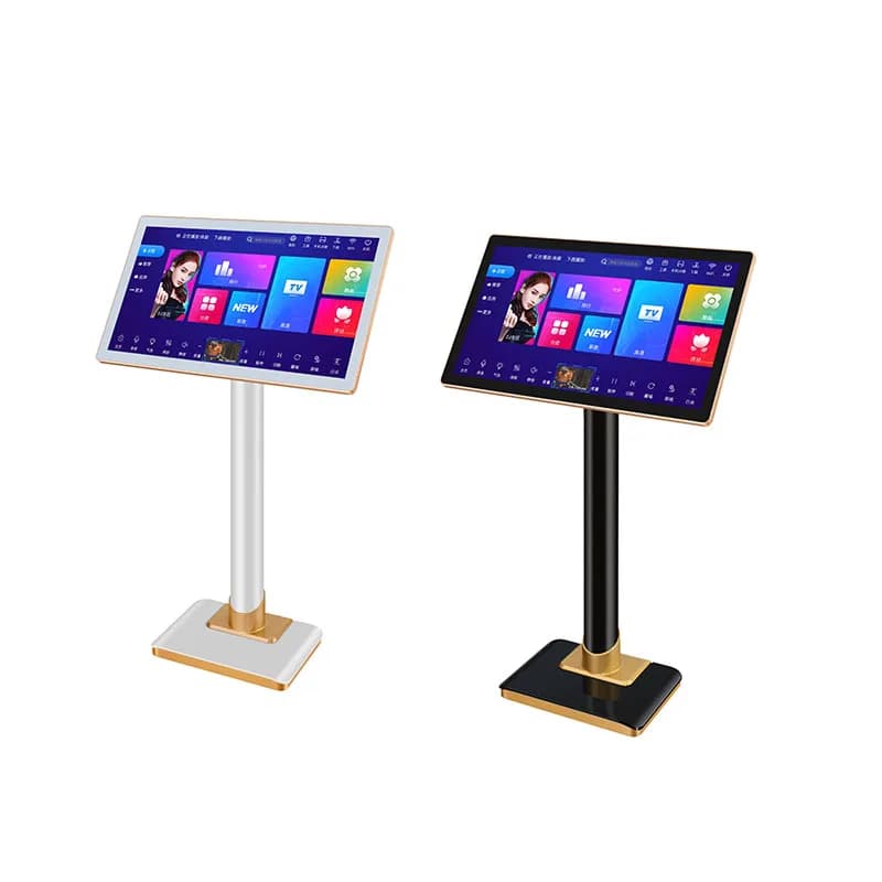 Touch screen da 19''21.5'' All in One Android Home Ktv Macchina per karaoke Mini macchina per karaoke Altoparlante per macchina per karaoke all-in-one per bambini